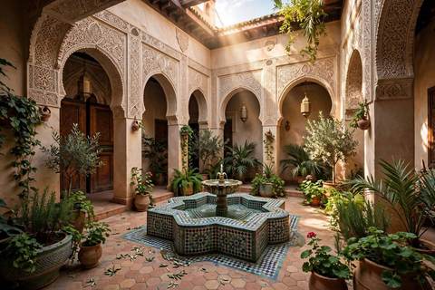 Riad marocain